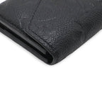 Louis Vuitton Monogram Empreinte Portefeuille Zoe Trifold Wallet Noir Black Gold — view 3