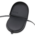 Loewe Anagram Heel Pouch Mini Shoulder Bag Pochette Calf Leather Black 109.54.15 — view 5