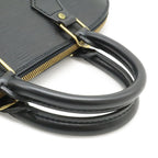 Louis Vuitton Epi Alma Handbag Leather Noir Black Gold — view 4