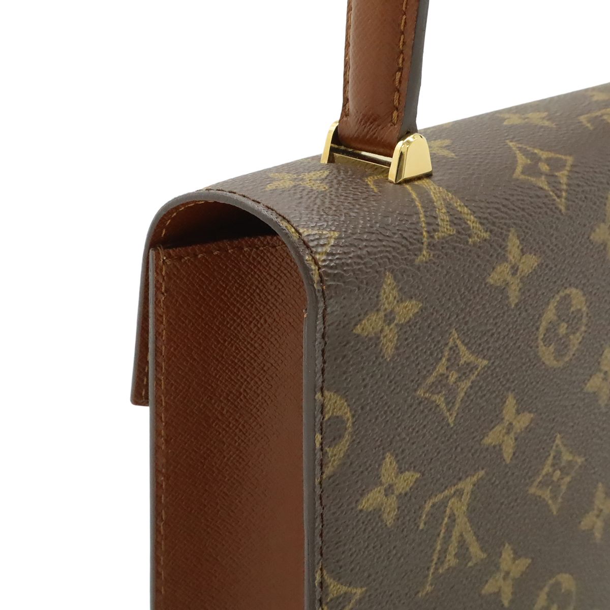 Louis Vuitton Monogram Malesherbes Handbag Flap Bag — view 7