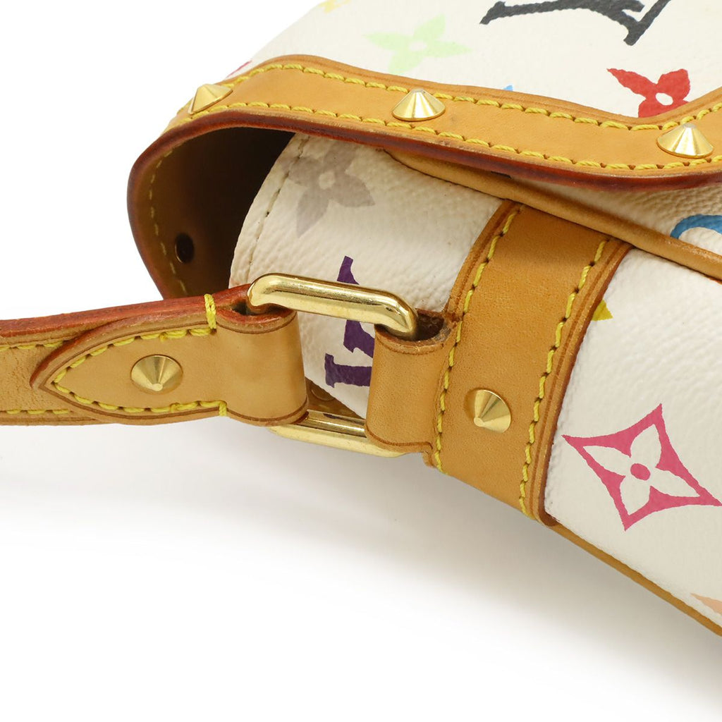 Louis Vuitton Monogram Multicolor Sologne Shoulder Bag Crossbody Blanc White — view 4