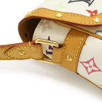 Louis Vuitton Monogram Multicolor Sologne Shoulder Bag Crossbody Blanc White — view 4