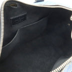 Louis Vuitton Epi Denim Speedy Bandouliere 25 Mini Boston Bag Blue Silver — view 6
