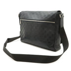 Louis Vuitton Damier Infini District MM Shoulder Bag Onyx Black — view 2