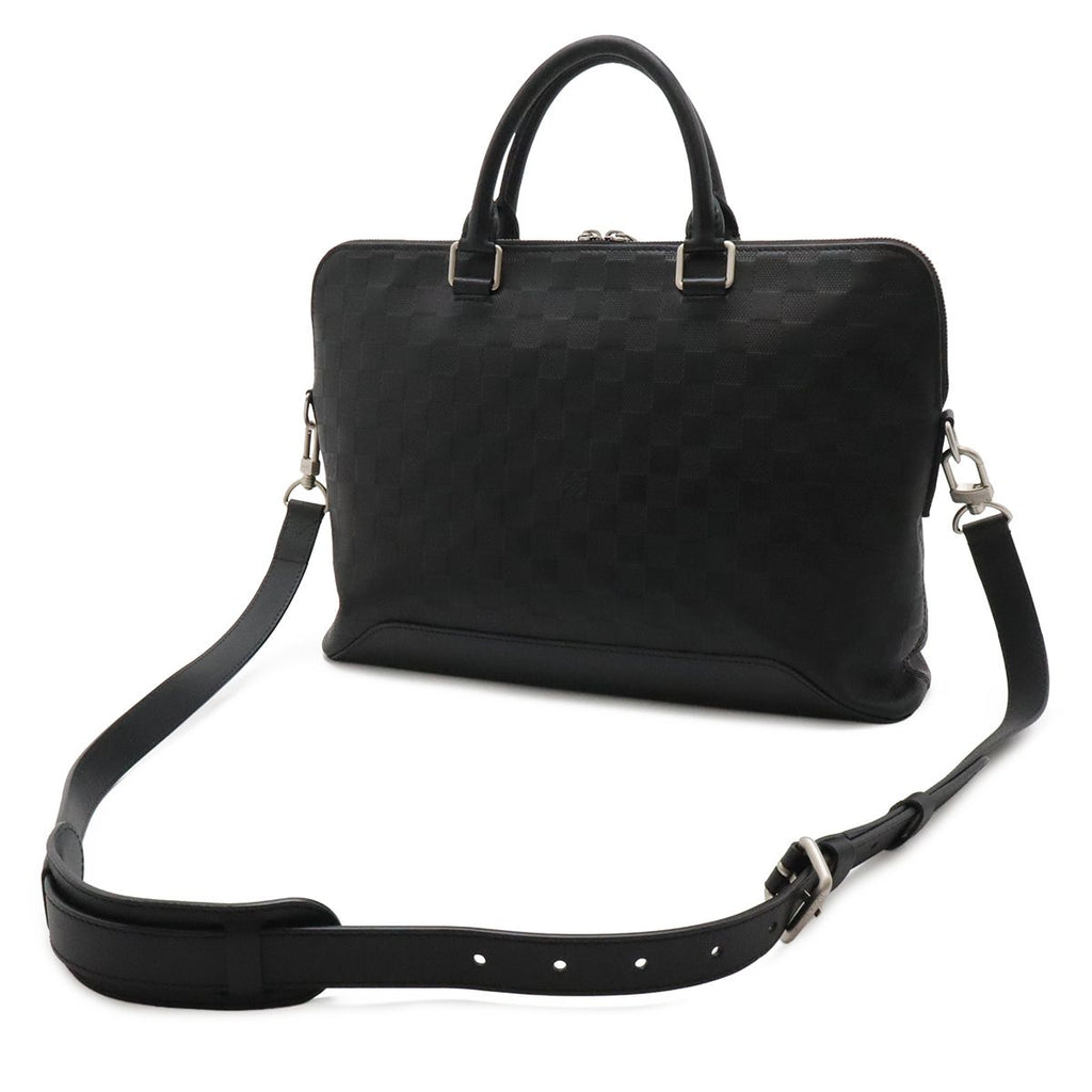 Louis Vuitton Damier Infini Avenue Briefcase Business 2-Way Shoulder Bag Onyx — view 2