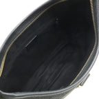 Gucci Abbey GG Canvas Shoulder Bag Leather Black Gold — view 6