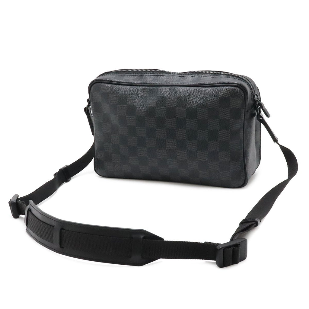 Louis Vuitton Damier Graphite Utility Messenger Shoulder Bag — view 2