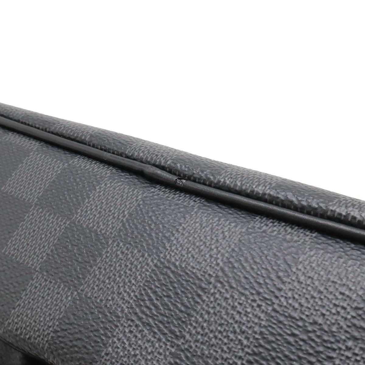 Louis Vuitton Damier Graphite Utility Messenger Shoulder Bag — view 4