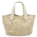 Louis Vuitton Monogram Beach Line Cabai Panema GM Tote Shoulder Bag Canvas Sable