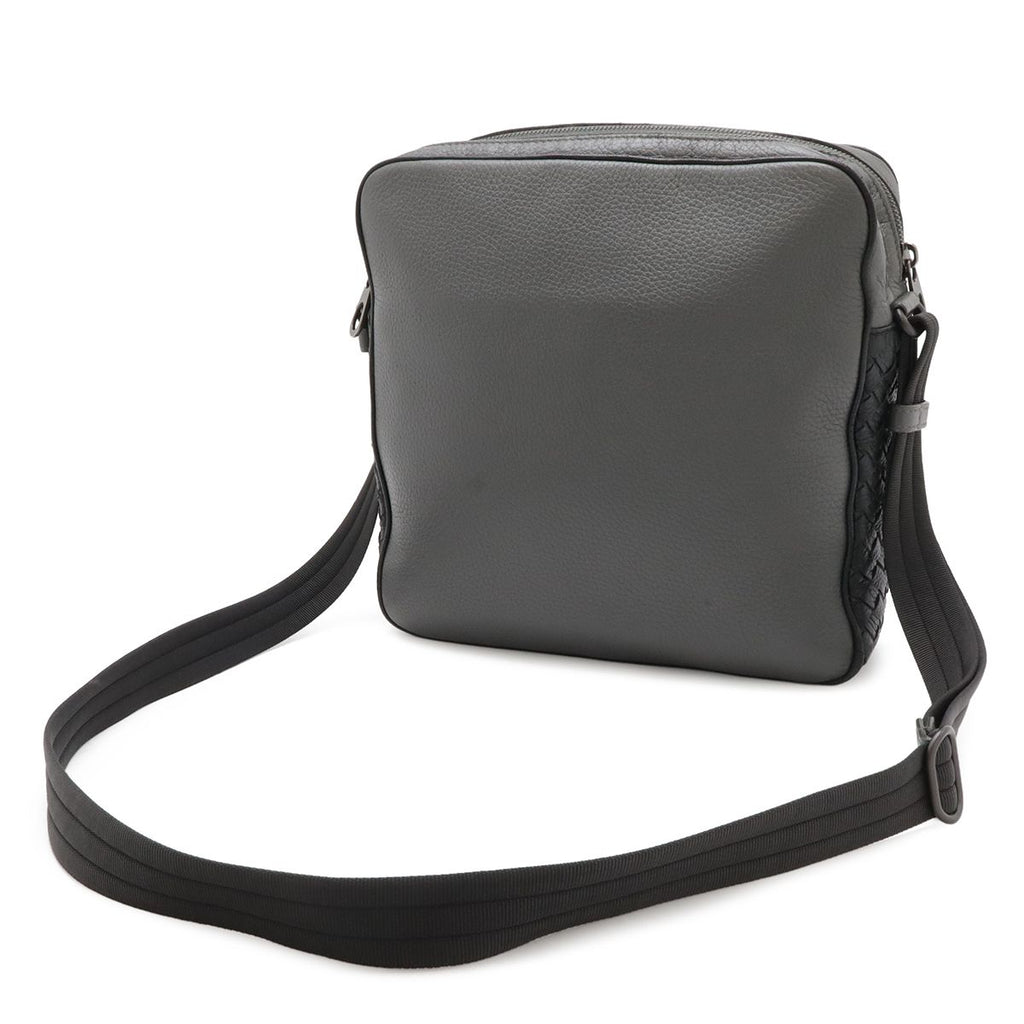 Bottega Veneta Intrecciato Shoulder Bag Black — view 2