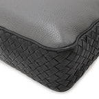 Bottega Veneta Intrecciato Shoulder Bag Black — view 3