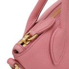 Prada Vitello Daino 2-Way Shoulder Bag Crossbody Pink Gold — view 4