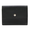 Hermes Sakura Series Button Card Case Business Holder Box Calf Leather Black