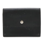 Hermes Sakura Series Button Card Case Business Holder Box Calf Leather Black
