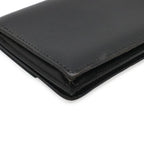 Hermes Sakura Series Button Card Case Business Holder Box Calf Leather Black — view 3