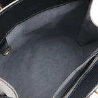 Louis Vuitton Epi Cluny Shoulder Bag Leather Noir Black — view 6