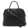 Hermes Bolide 35 2-Way Shoulder Bag Fjord Black Gold