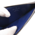 Louis Vuitton Coin Card Holder Taigarama IC Leather Blue — view 5