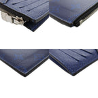 Louis Vuitton Coin Card Holder Taigarama IC Leather Blue — view 4