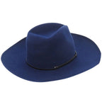 Hermes Rabbit Felt Leather Navy Hat — view 2