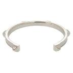 Hermes Athena Metal Chebrushamkira Arjan Silver Bracelet Bangle — view 3