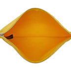 Hermes Yachting PM Pouch Case Yellow Cotton — view 6