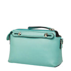 Fendi Mini by the Way Studs 2-Way Shoulder Bag Green Leather — view 2