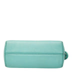 Fendi Mini by the Way Studs 2-Way Shoulder Bag Green Leather — view 3