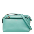 Fendi Mini by the Way Studs 2-Way Shoulder Bag Green Leather