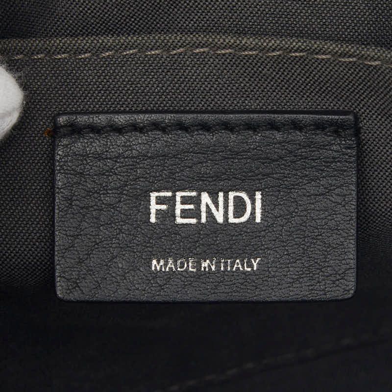 Fendi Mini by the Way Studs 2-Way Shoulder Bag Green Leather — view 7