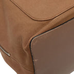 Loewe Goya Skull Backpack Beige Canvas Leather — view 4