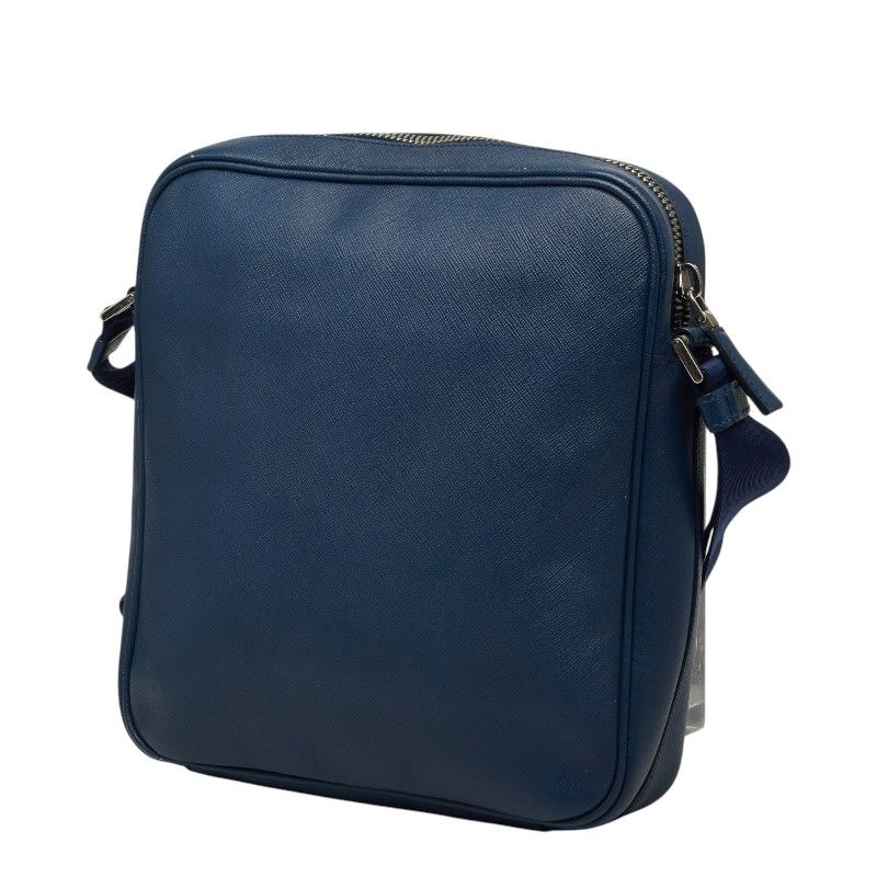 Prada Crossbody Shoulder Bag Navy Saffiano Leather — view 2
