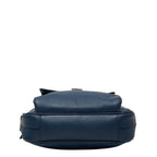Prada Crossbody Shoulder Bag Navy Saffiano Leather — view 3