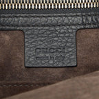 Gucci Crossbody Shoulder Bag Gray Leather — view 7