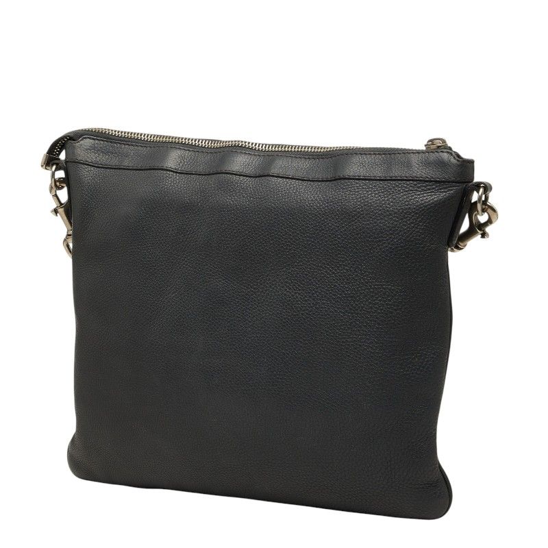 Gucci Crossbody Shoulder Bag Gray Leather — view 2