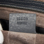Gucci Crossbody Shoulder Bag Gray Leather — view 8