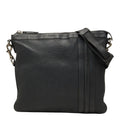 Gucci Crossbody Shoulder Bag Gray Leather