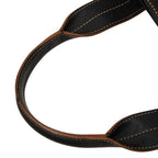 Celine Macadam Handbag Black Canvas Leather — view 8
