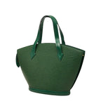 Louis Vuitton Epi Saint Jacques Handbag Borneo Green Leather — view 2