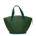 Louis Vuitton Epi Saint Jacques Handbag Borneo Green Leather