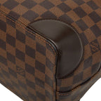 Louis Vuitton Damier Hampstead PM Tote Brown Leather — view 7