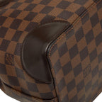 Louis Vuitton Damier Hampstead PM Tote Brown Leather — view 6