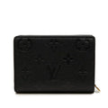Louis Vuitton Monogram Empreinte Portefeuille Bifold Wallet Noir Black Leather