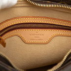 Louis Vuitton Monogram Looping MM Shoulder Bag Brown Leather — view 5