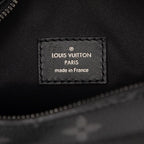 Louis Vuitton Monogram Eclipse Soft Trunk Crossbody Shoulder Bag Black Gray — view 6