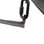 Louis Vuitton Monogram Eclipse Soft Trunk Crossbody Shoulder Bag Black Gray — view 4