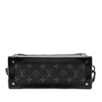Louis Vuitton Monogram Eclipse Soft Trunk Crossbody Shoulder Bag Black Gray — view 3