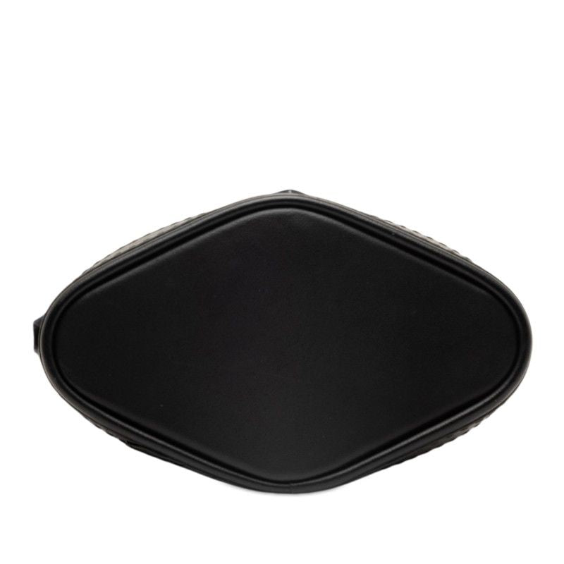 Louis Vuitton Monogram Eclipse Envelope Pouch Shoulder Bag Black Gray Leather — view 3