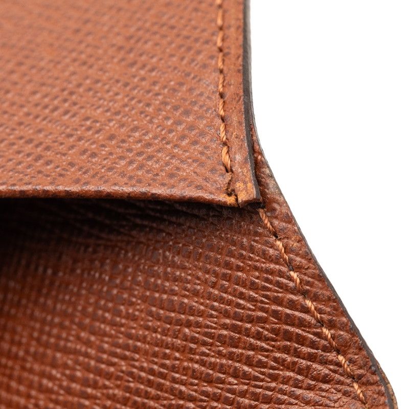 Louis Vuitton Monogram Envelope Carte de Visite Card Case Business Holder Brown — view 5