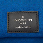Louis Vuitton Damier Graphite Alpha Triple Pouch Set of 3 Clutch Black Leather — view 8